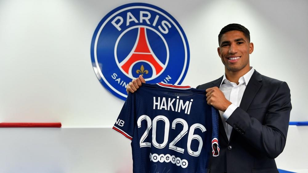 Hakimi nënshkroi një kontratë 5-vjeçare me PSG