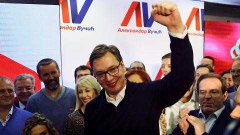 Komisioni i Zgjedhjeve i Serbisë konfirmon fitoren e Vuçiqit  