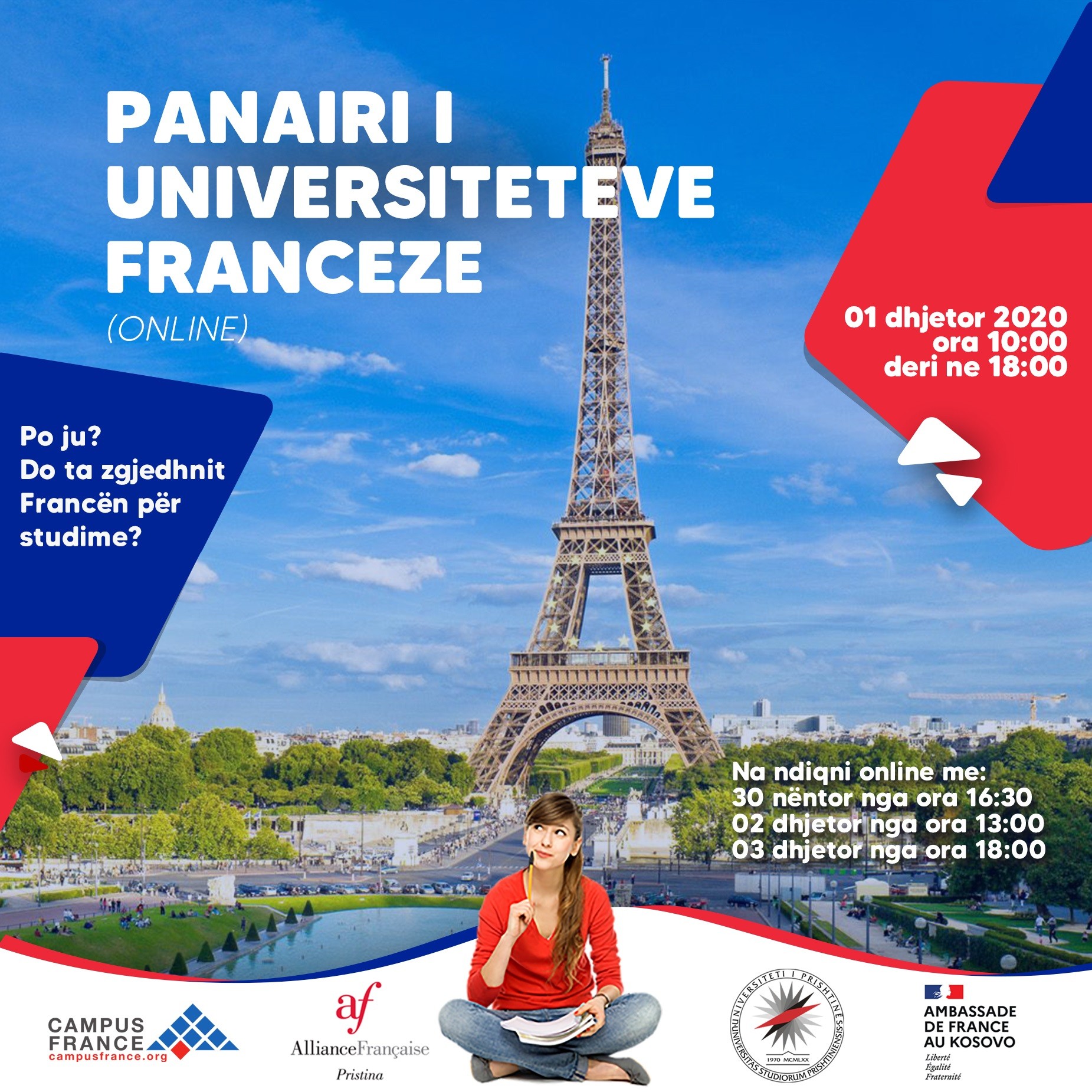 Hapet Panairi Universitar Francez në Kosovë