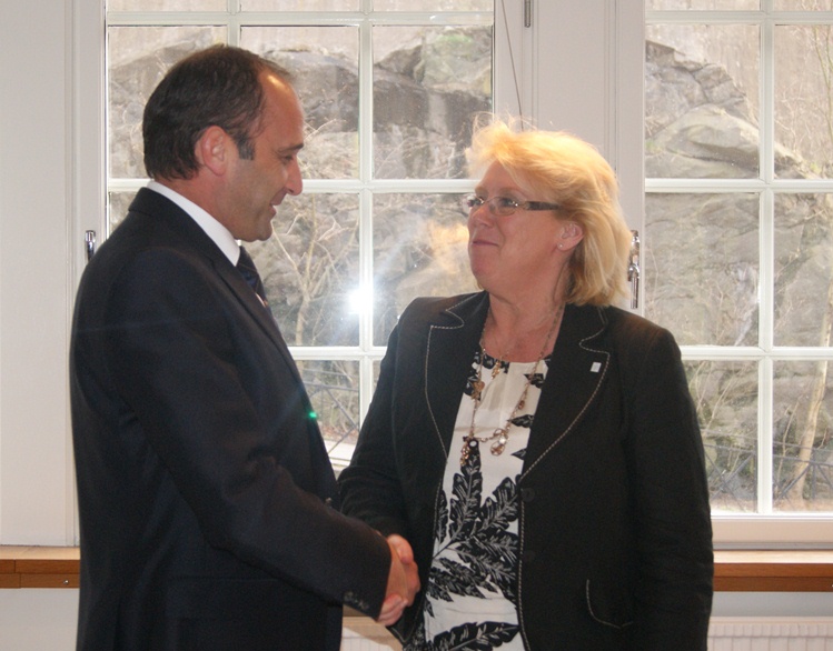 Ministri Gashi takoi ministren e Mjedisit të Suedisë Lena Ek