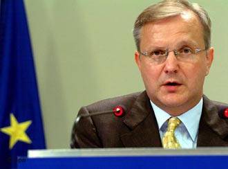 Rehn:Evropa rrezikon të bllokohet nga kriza