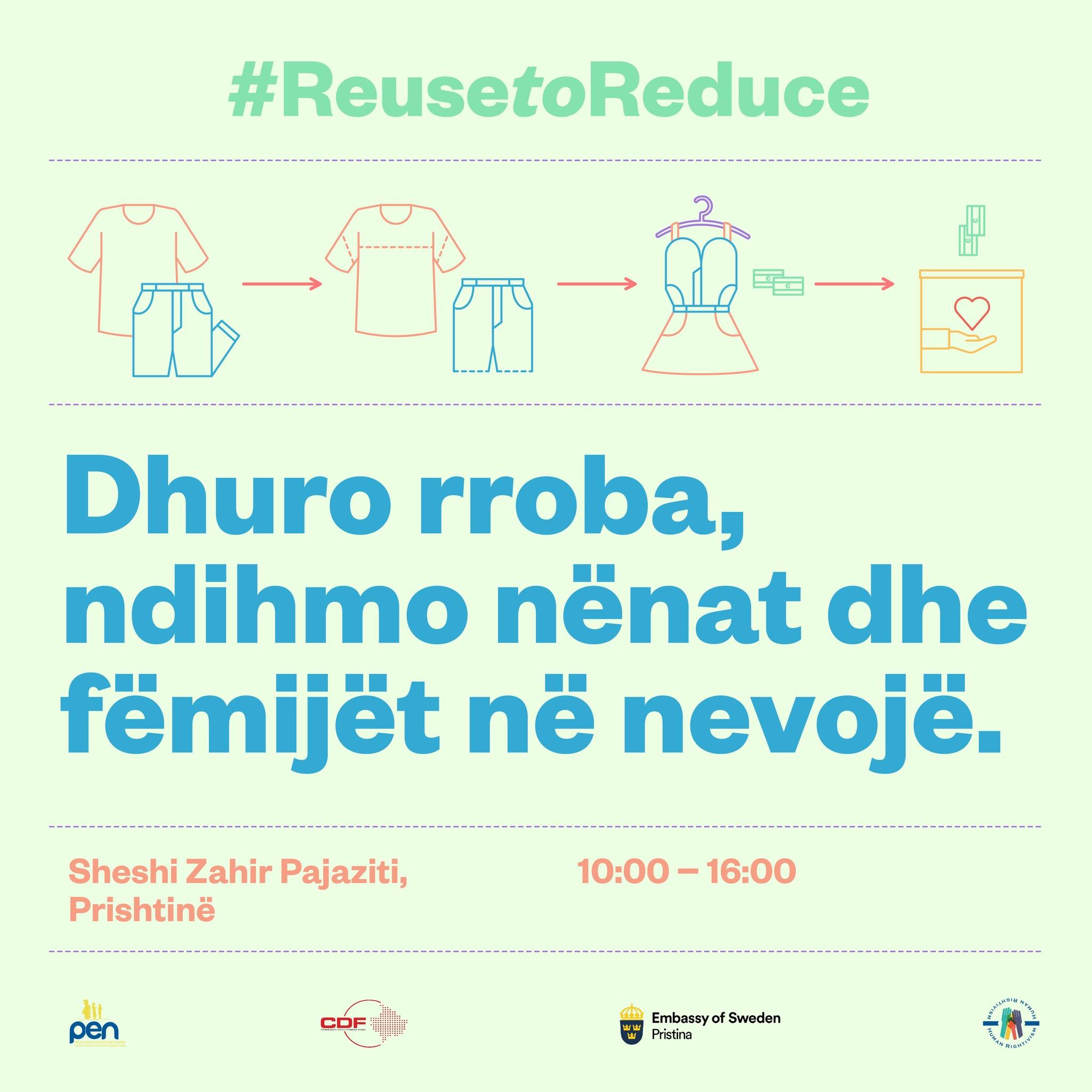  PEN organizon kampanjen për reciklimin e tekstilit dhe ripërdorimin e rrobave