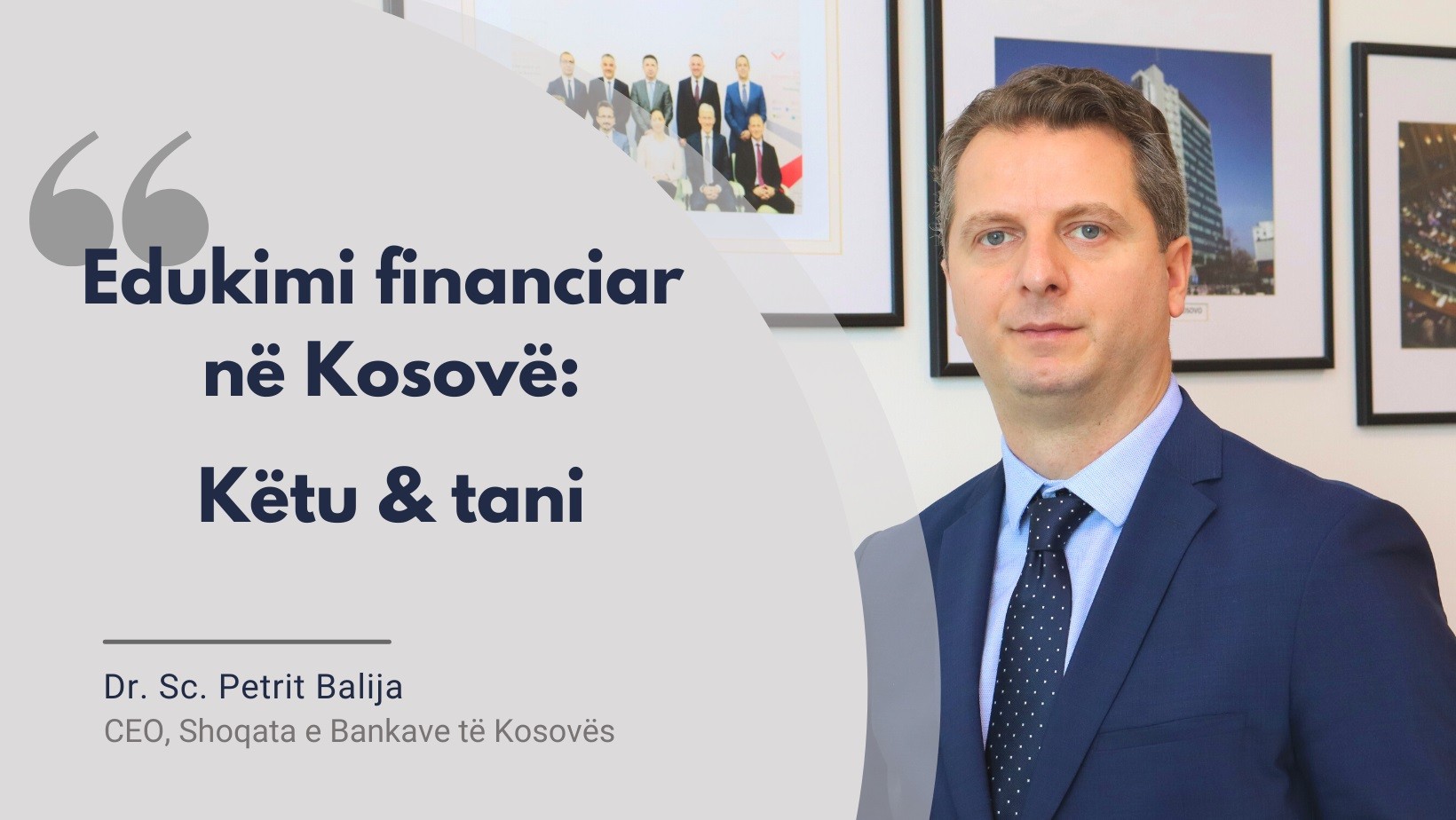 Edukimi financiar në Kosovë: Këtu dhe tani